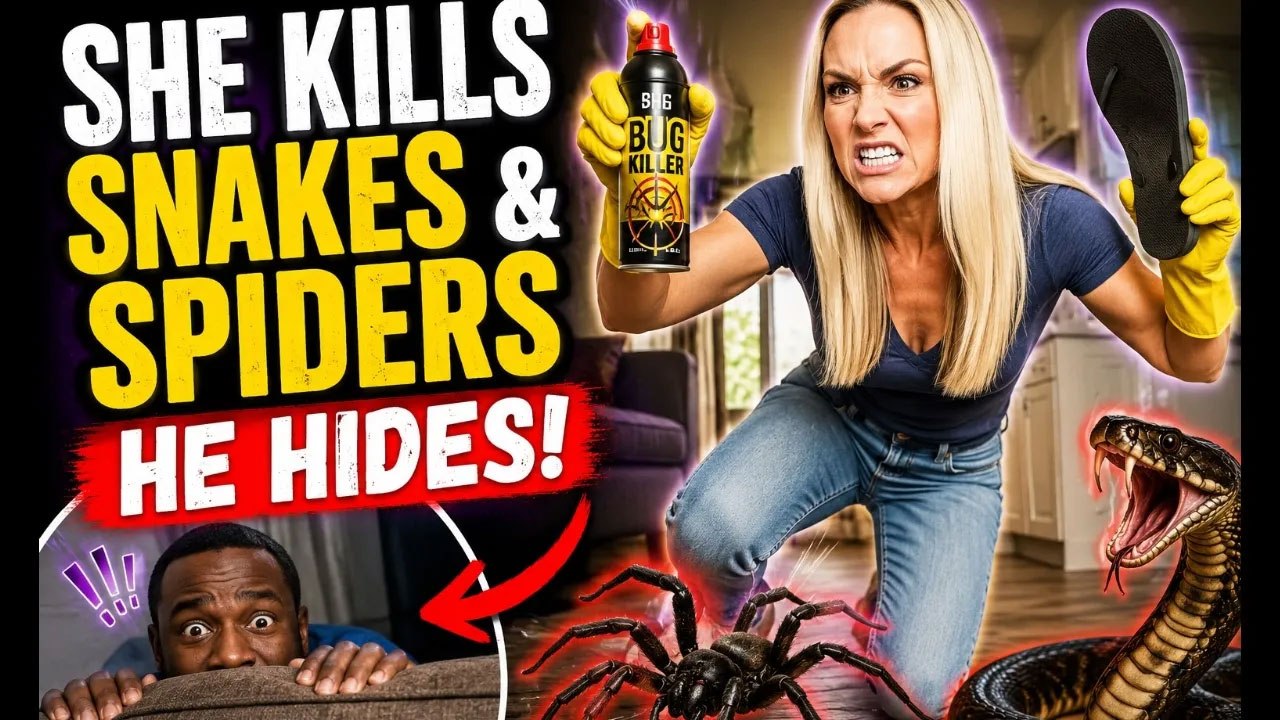 She's Forced To Kill House Snakes Not Her Husband