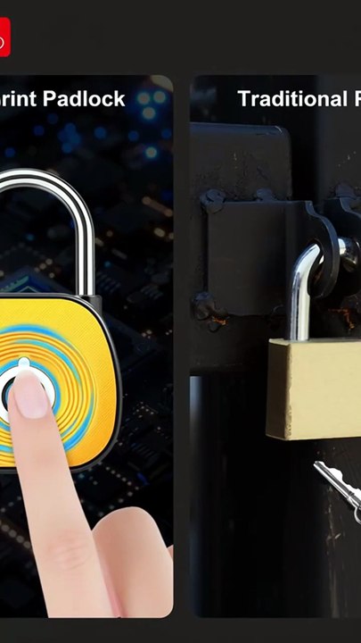 🚨 This Smart Fingerprint Lock Opens With Just One Touch