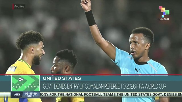 United States | Govt. denies entry of Somalian referee to 2026 FIFA World Cup