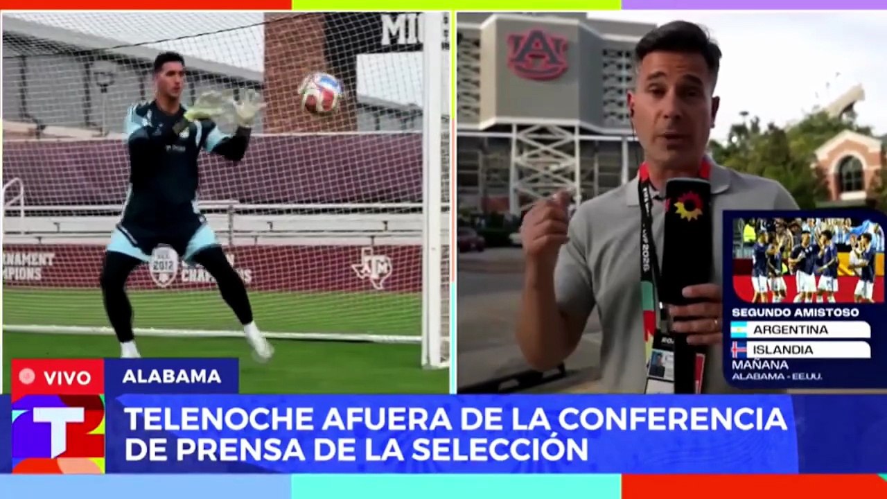 Expulsaron a un periodista argentino de la conferencia de prensa de Scaloni: "Situación anómala"
