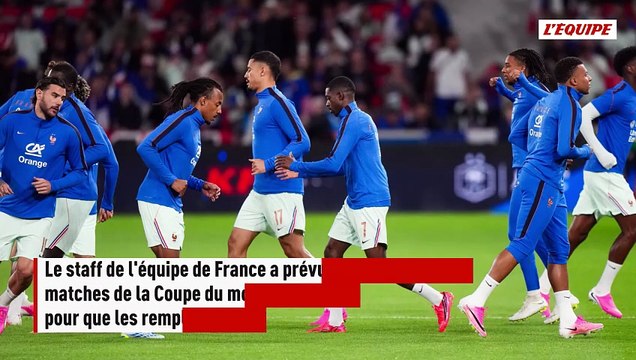 Les remplaçants joueront contre des équipes locales entre les matches - Foot - Coupe du monde 2026