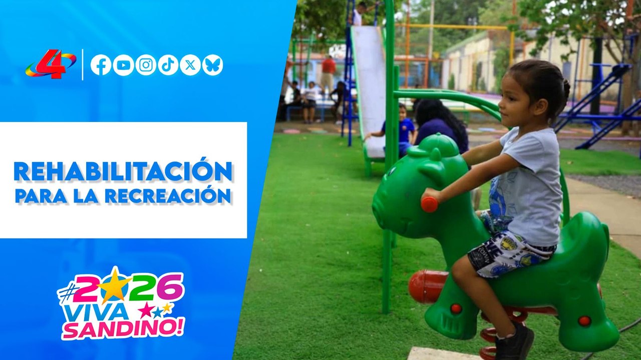 🛝 Alcaldía de Managua entrega parque y cancha rehabilitados en el Barrio Jorge Cassaly