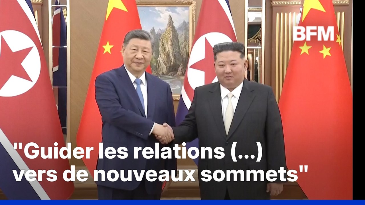 Le président chinois veut porter la relation avec la Corée du Nord à “de nouveaux sommets”