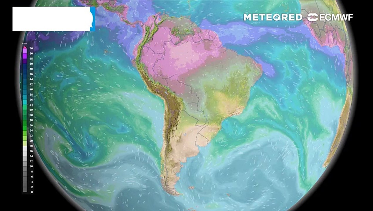Terça-feira, 9 de junho: Água precipitável.