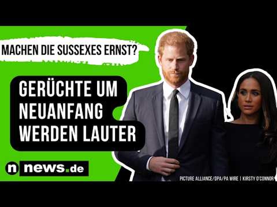 Meghan Markle und Prinz Harry: Gerüchte um Neuanfang werden lauter - machen die Sussexes Ernst?