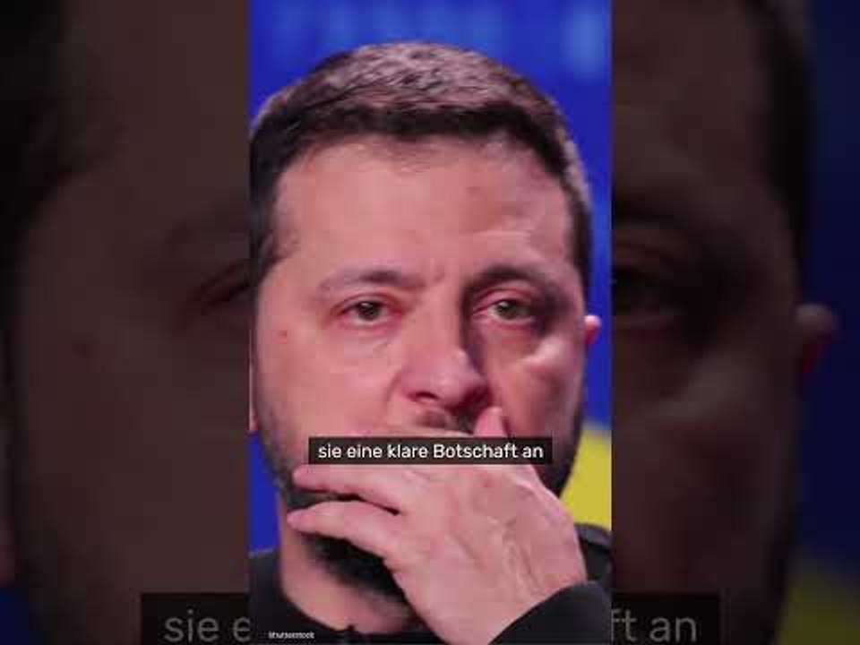 Wolodymyr Selenskyj: Ukraine-Präsident und Verbündete machen Putin klare Ansage zu Kriegsende