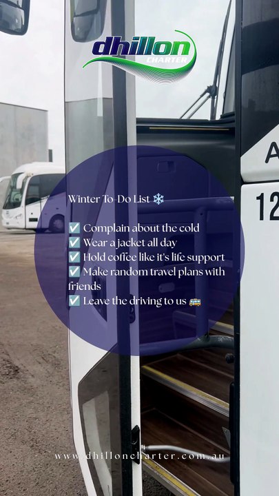 Winter To Do List - Dhillon Bus Charter