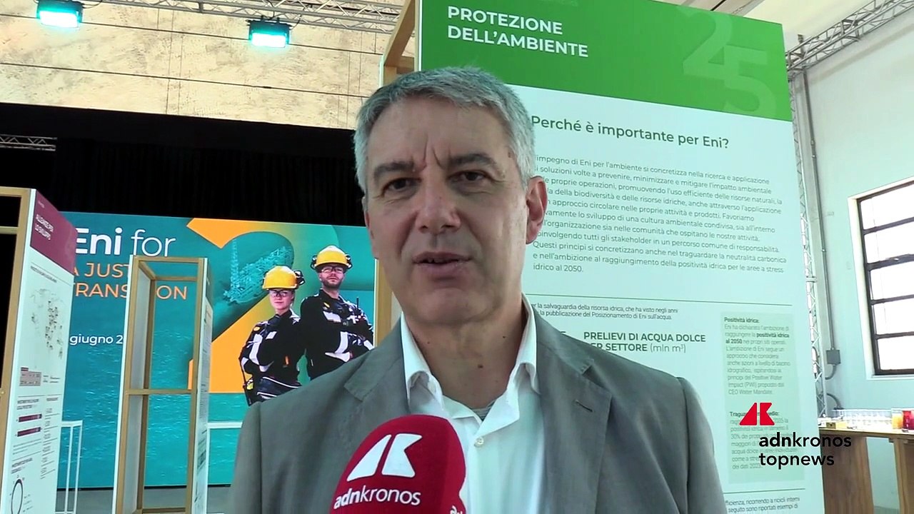 Eni, Sampaolo: "Sostenibilità integrata nel business"