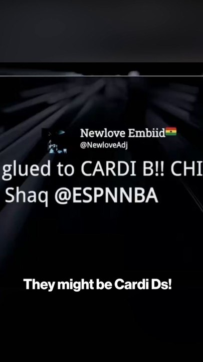 Charles Barkley drools over Cardi B during halftime show
