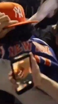Knicks fans clash with cops at Bryant Park watch party