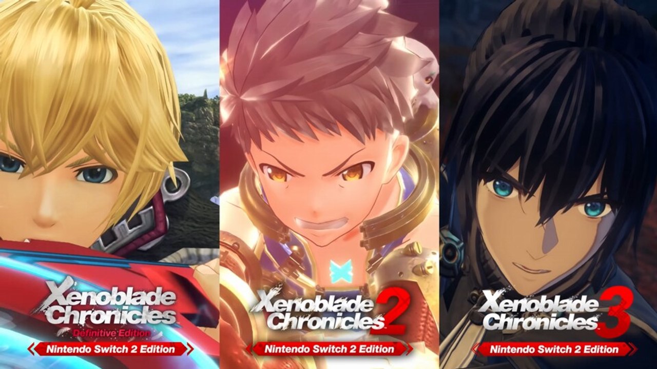 Xenoblade Chronicles 1 bis 3 bekommen eine eigene Switch 2-Edition und so sehen sie aus