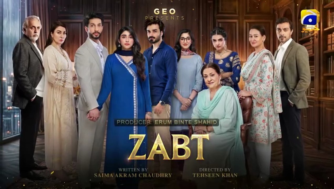 Zabt ep 9 Pakistani drama