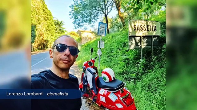 Vespa compie 80 anni: ottava tappa del tour del Tirreno a Sassetta, il borgo dei draghi