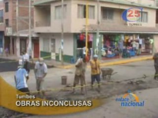 OBRAS INCONCLUSAS - TUMBES