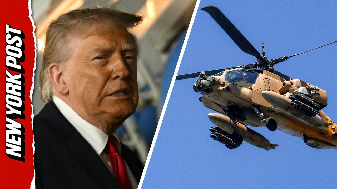 Trump gives update on rescued pilots after US helicopter crash near Strait of Hormuz