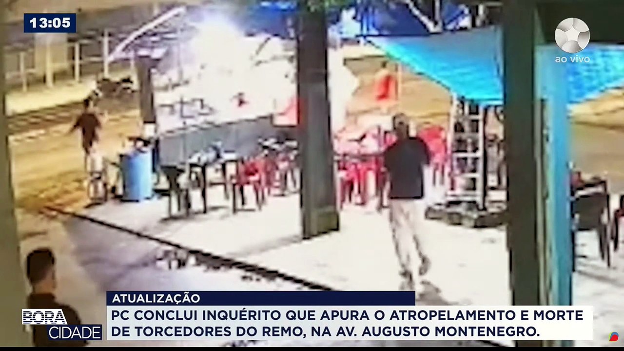 POLÍCIA CIVIL CONCLUI INQUERITO SOBRE ATROPELAMENTO E MORTE DE TORCEDORES DO CLUBE DO REMO NA AV AUGUSTO MONTENEGRO