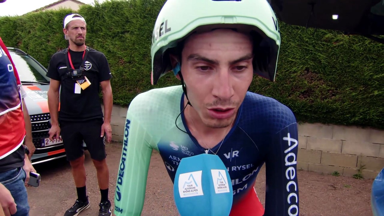 Tour Auvergne-Rhône-Alpes 2026 - La réaction de Léo Bisiaux après la 3e étape