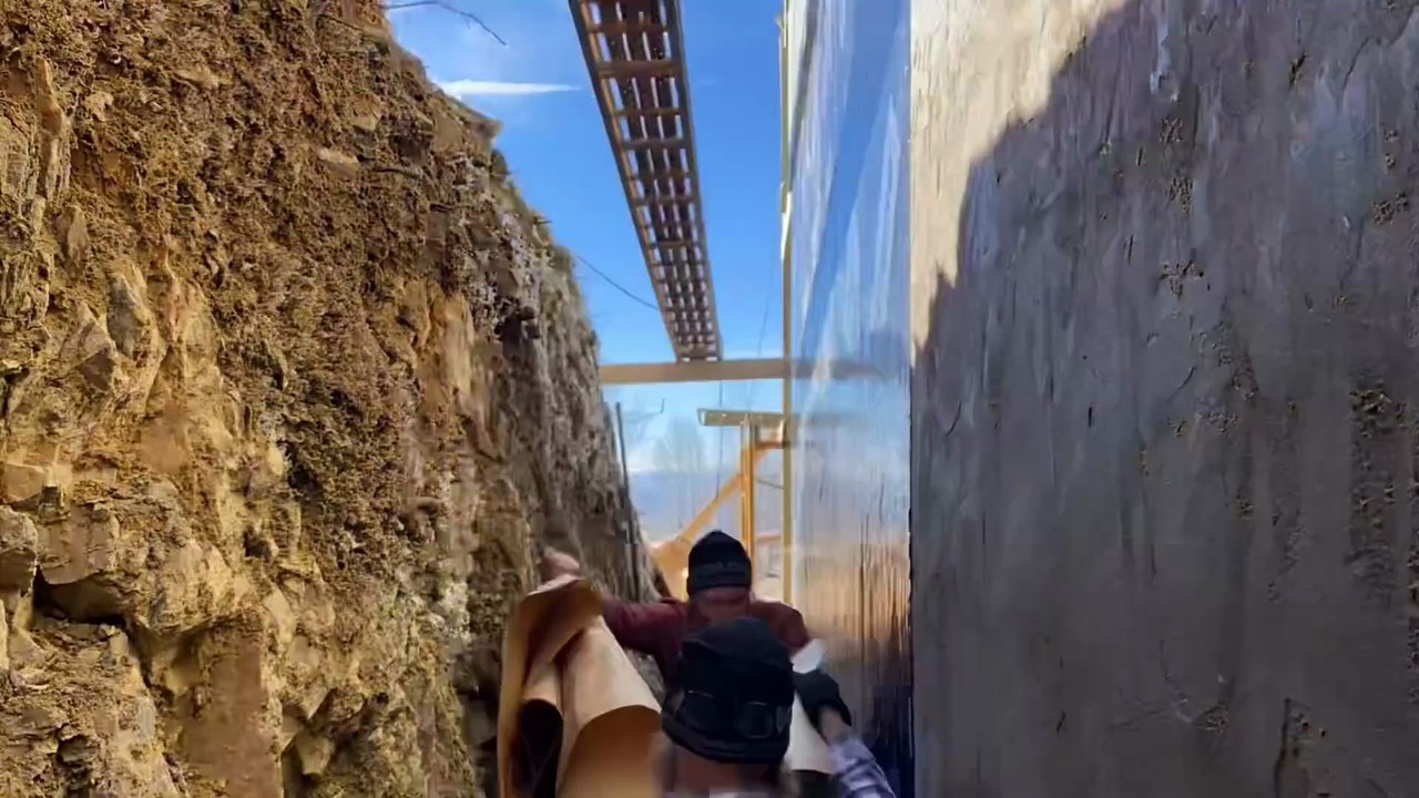 Building The Farmhouse | Day 21-22: Waterproofing basement wall and French drain install!