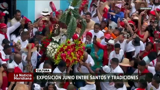 Exposición Junio entre Santos y Tradiciones exhibe la identidad cultural que caracteriza al país