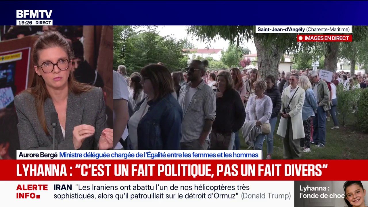 Justice: "Les moyens supplémentaires n'ont eu de cesse d'être augmenté", assure Aurore Bergé, ministre de l'Égalité entre les femmes et les hommes