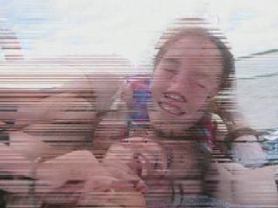 Maela et moi à la plage