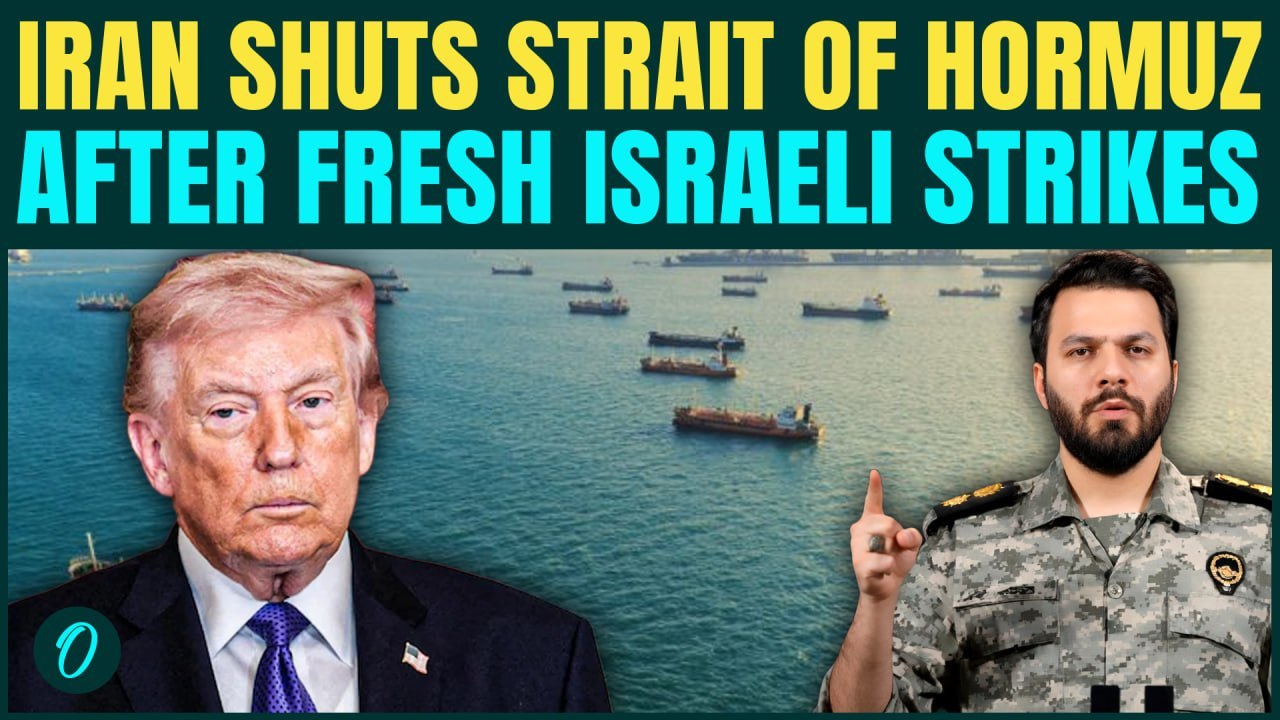 Iran BREAKING: IRGC BLOCKS Strait of Hormuz; Halts All Shipping Transits Over Israeli Strikes