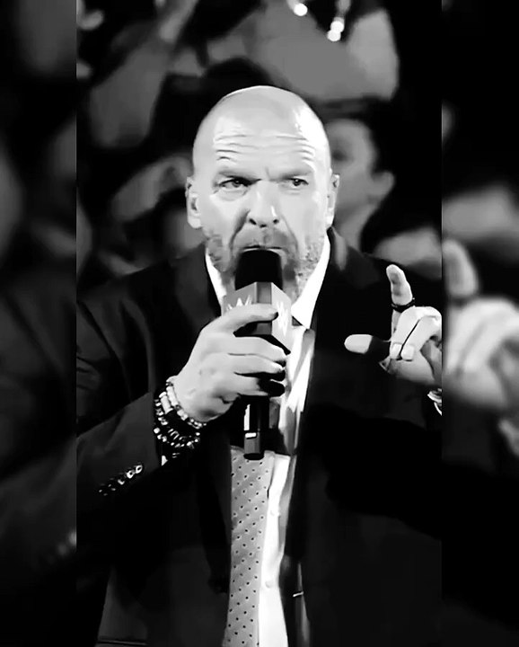Triple H Powerful Speech 🔥 | The Game Inspires the WWE Universe