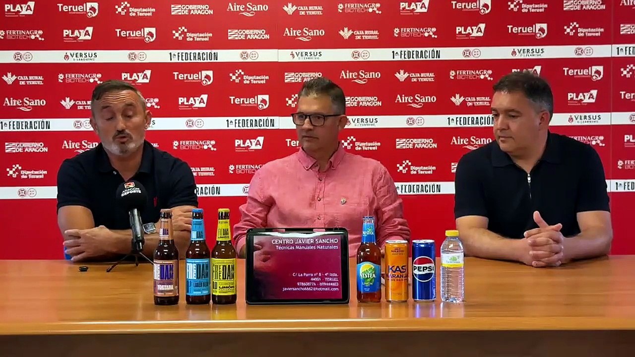 PRESENTACION NUEVO ENTRENADOR DEL CD TERUEL