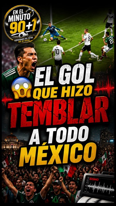 La increíble historia del día que México hizo temblar a todo un país. 🇲🇽🔥