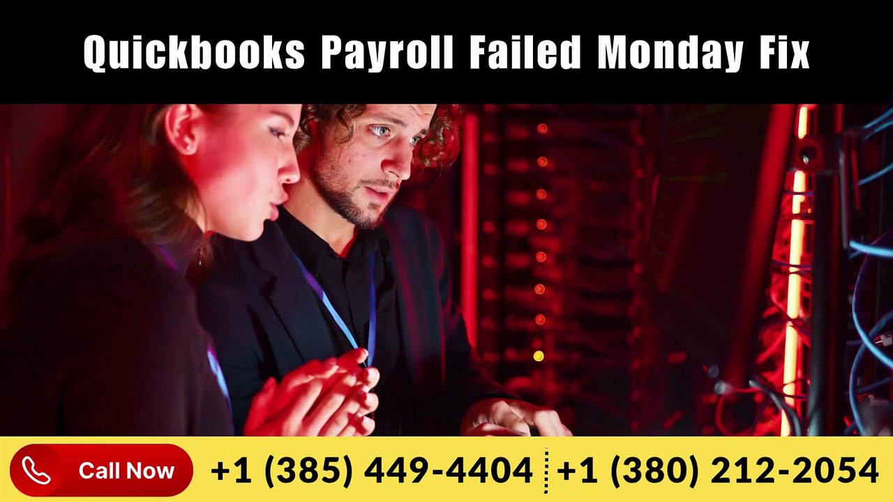 QuickBooks payroll failed Monday fix