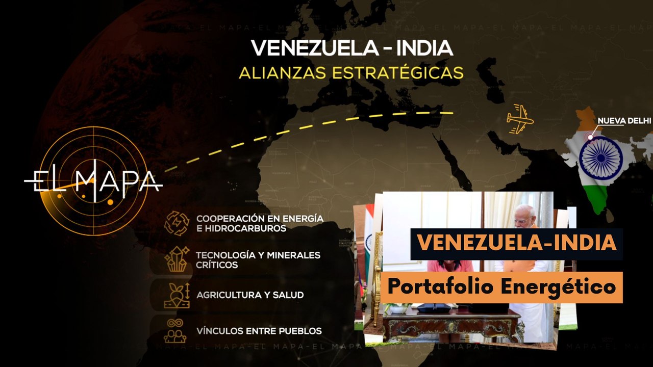 El Mapa | Mapa del día | Venezuela-India | Portafolio Energético 09-06-2026