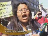 FUERON AGREDIDOS - AREQUIPA
