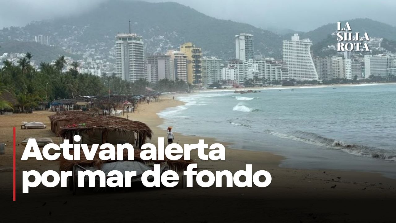 Oleaje de hasta 2.74 metros pone en alerta a las costas de Chiapas
