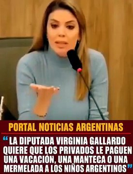 Virginia Gallardo: Una vacación, una mermelada y una manteca