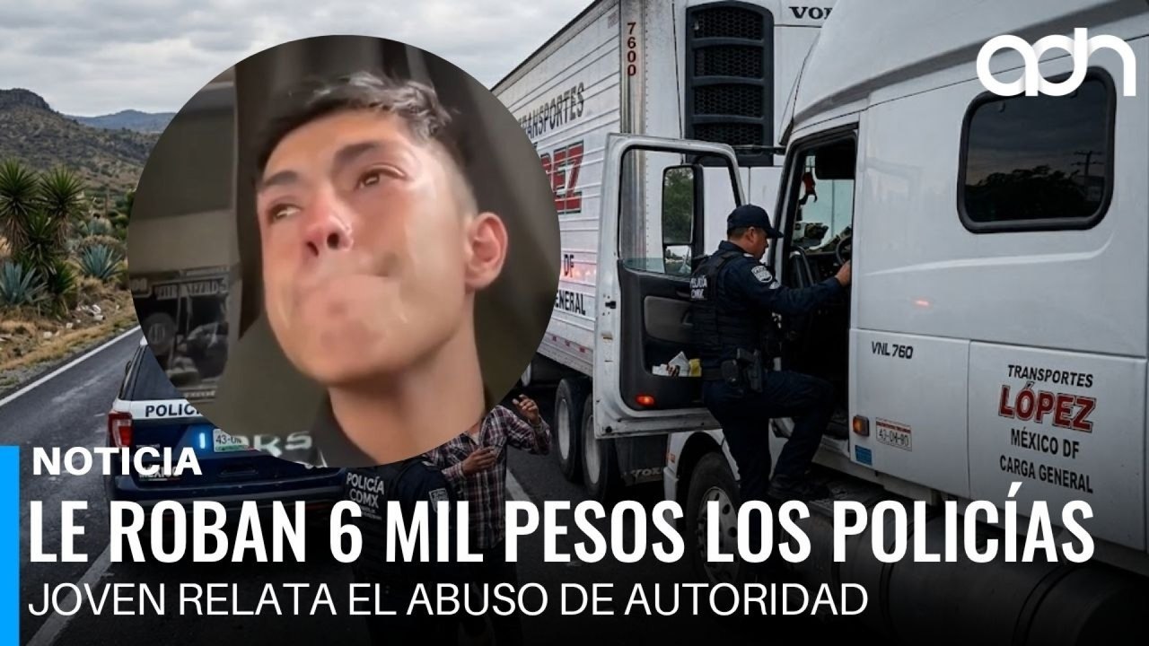 ¡Indignante! Elementos de seguridad le roban 6 mil pesos a transportista y lo amedrentan
