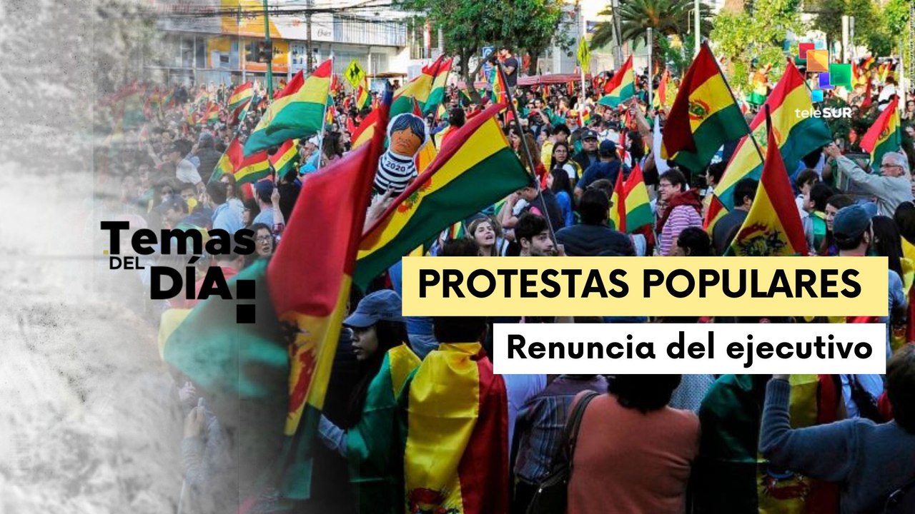 Exigen salida del Ejecutivo en protestas masivas