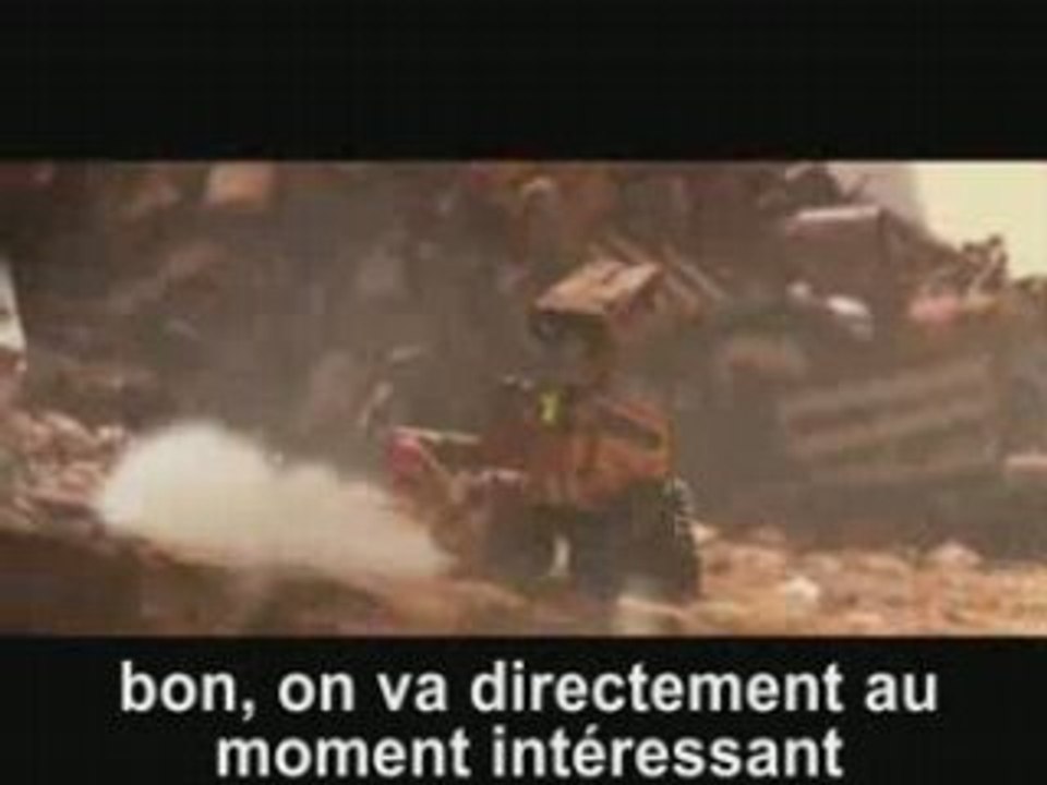 T'as rien vu : la bande annonce de Wall-E