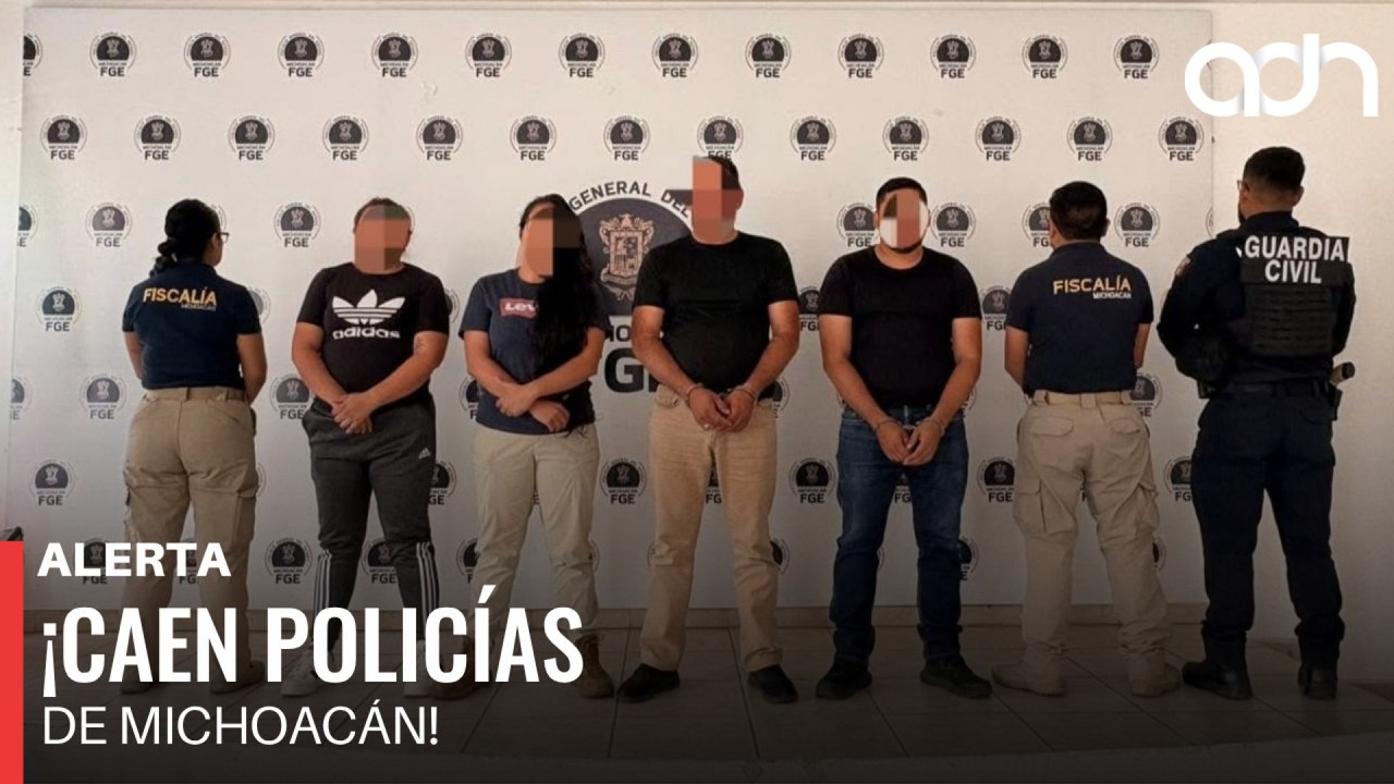 🚨¡Última Hora! Detienen a cuatro agentes de la Policía de Investigación de Michoacán