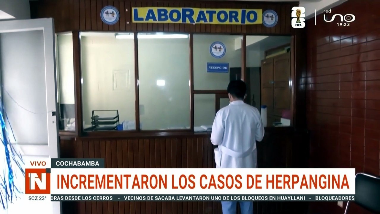 INCREMENTAN CASOS DE HERPANGINA CBBA