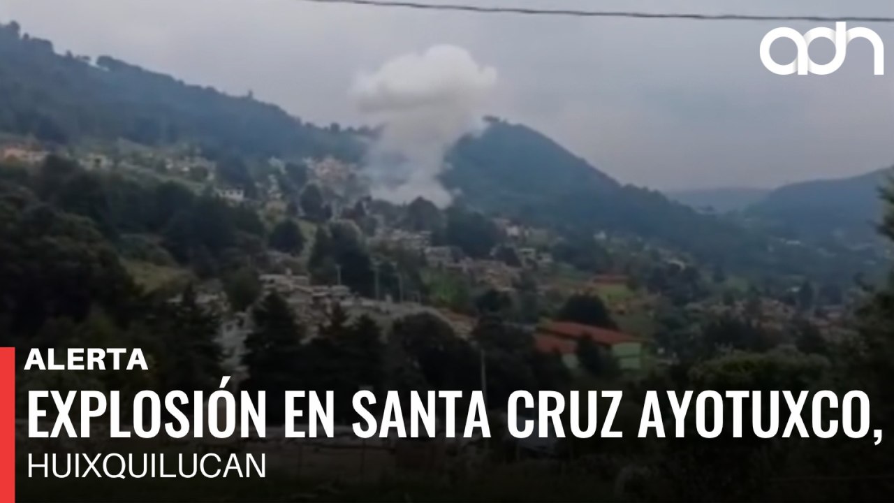 🚨¡Última Hora! Reportan explosión de presunto polvorín clandestino en Huixquilucan, Edomex