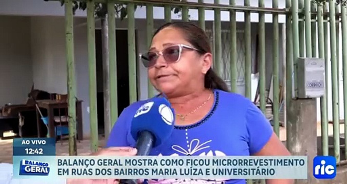 Moradores apontam falhas em microrrevestimento asfáltico dias após início de obras em Cascavel
