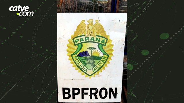 BPFron e Receita Federal apreendem mais de meia tonelada de maconha em Jussara