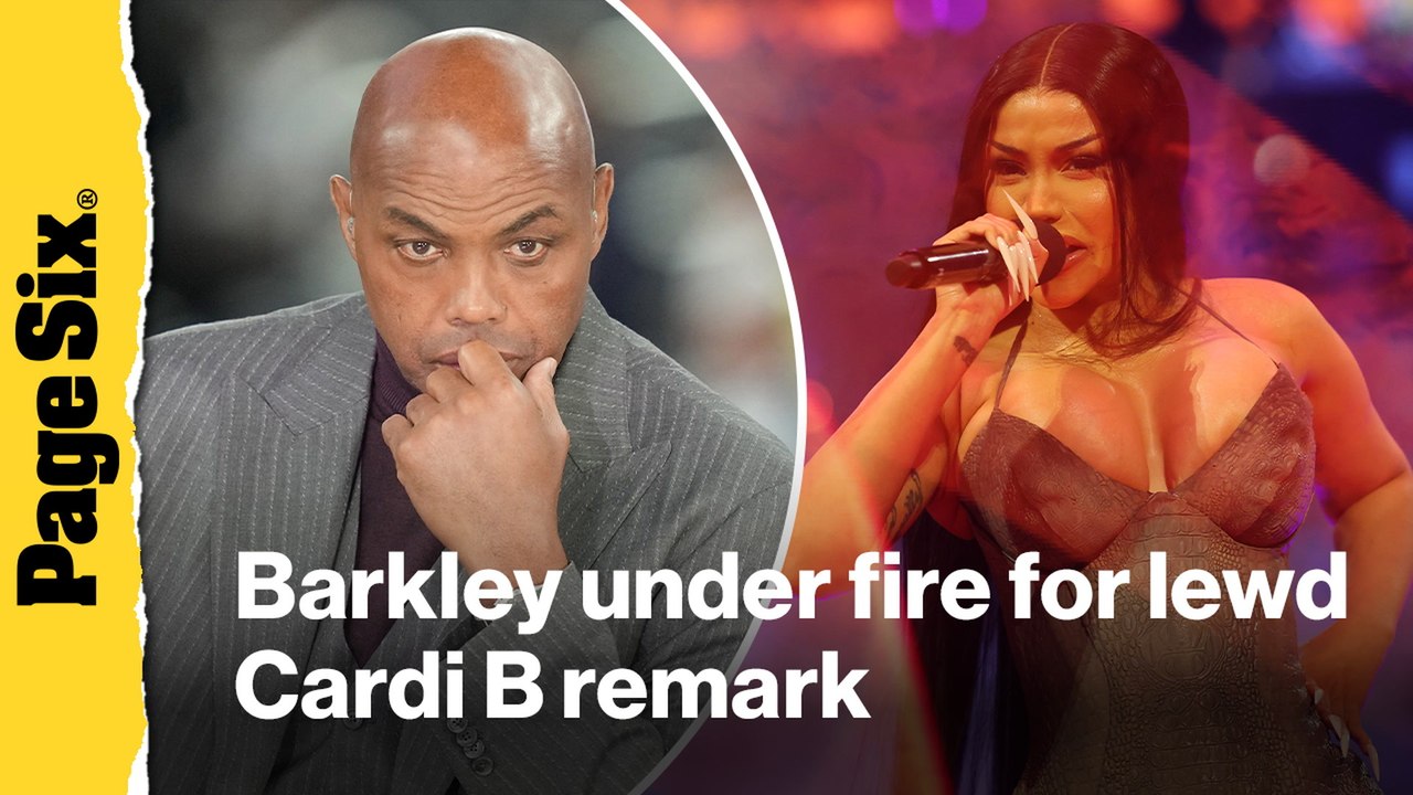 Charles Barkley makes obscene remark about Cardi B during NBA Finals 2026 performance