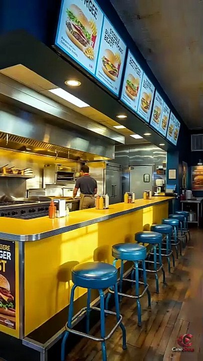 Wtf, Burger flipper is the chain boss HD Drama Cine Short