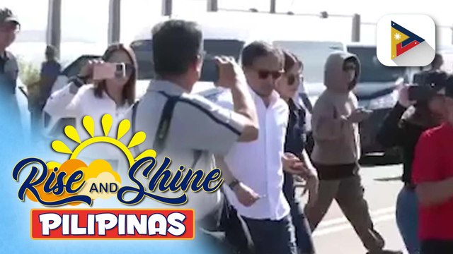 DPWH Sec. Dizon, ininspeksyon ang Bucana Bridge sa Davao City; naturang tulay, nananatiling ligtas na daanan ng mga motorista | ulat ni JC Aliponga ng PTV Davao