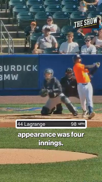 Aaron Boone tells us the Yankees are still deciding if they want Carlos Lagrange to have a Michael King-like role in the bullpen or just one inning but pitch back-to-backs.