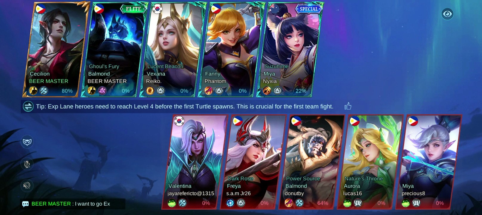 MOBILE LEGENDS ( CECLION )