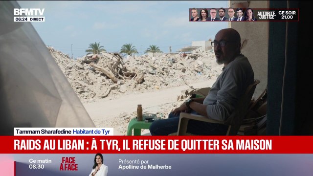 Je suis coincé en enfer : à Tyr au Liban, certains habitants refusent de quitter leur maison malgré les frappes israéliennes