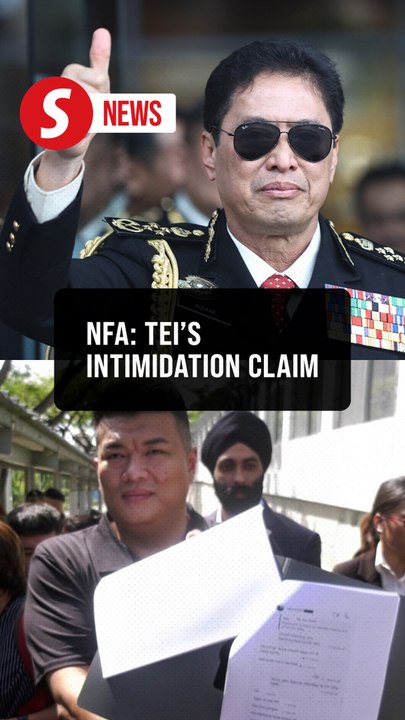 Probe of Tei's intimidation claims against Azam Baki classified as NFA