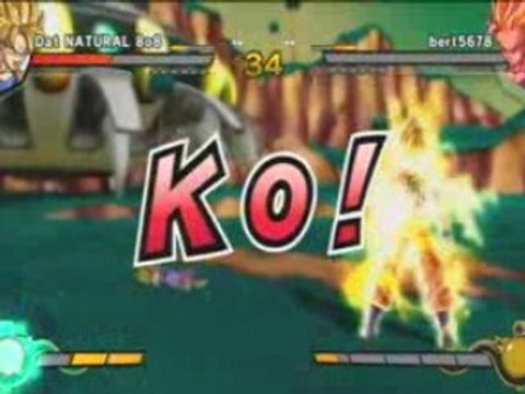 Xbox 360 DragonBall Z: Burst Limit Online Match #1